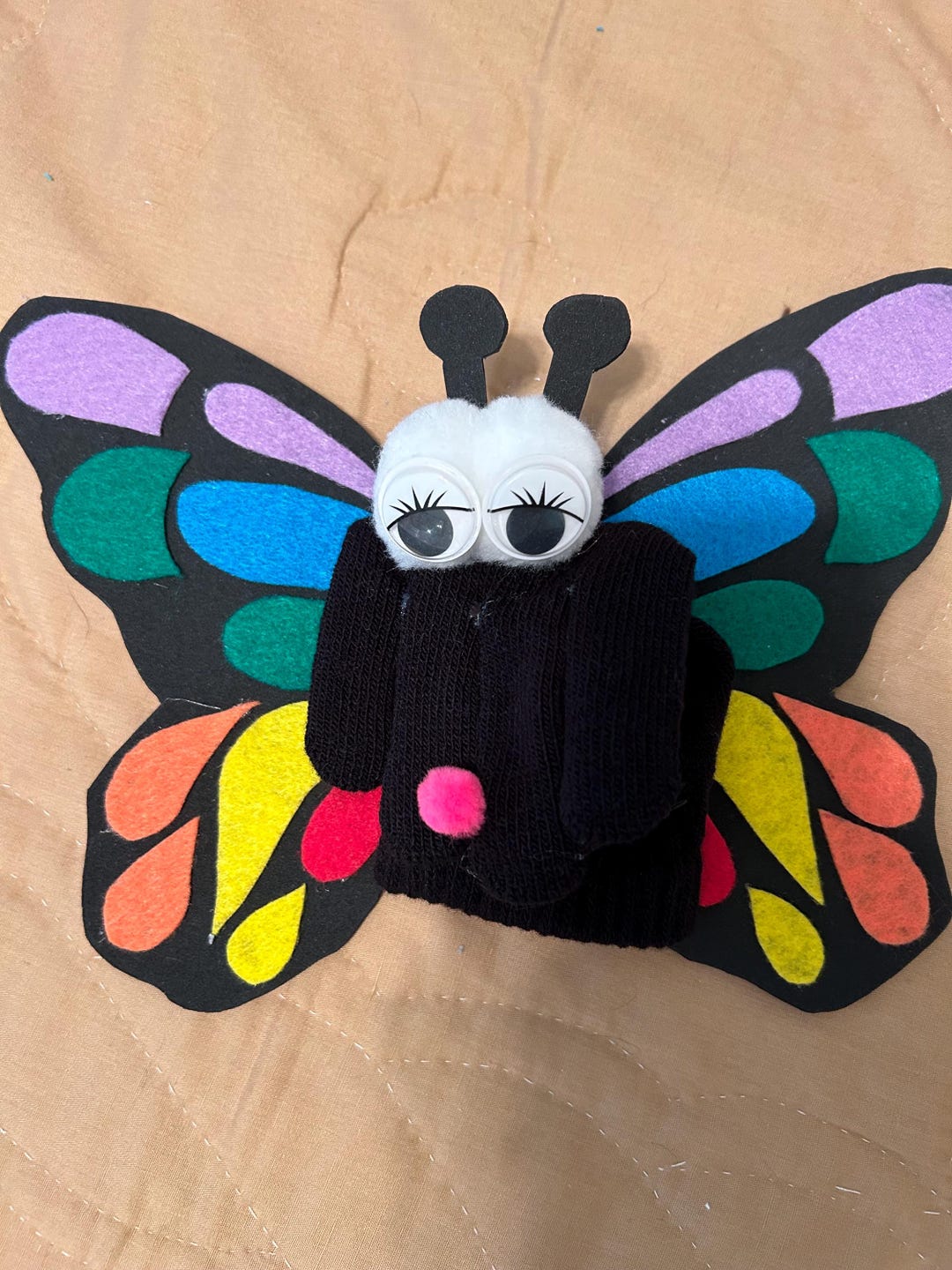 Butterfly Hand Puppet - Etsy