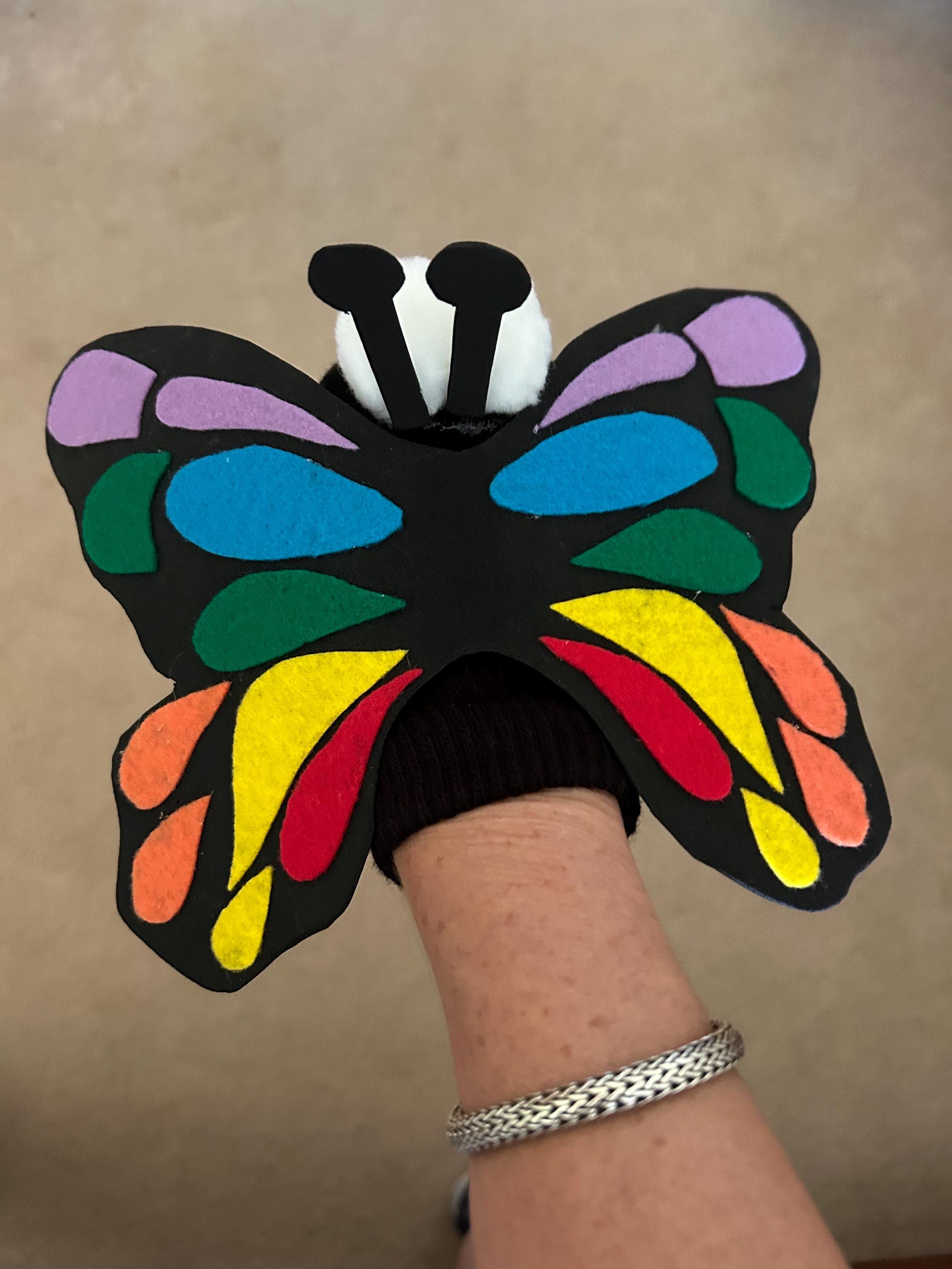 Butterfly Hand Puppet - Etsy