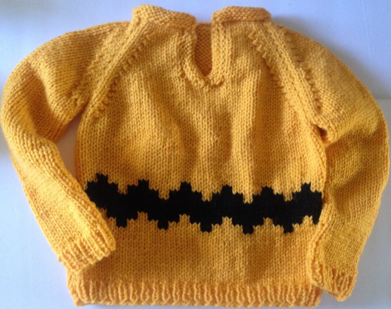 charlie brown sweater