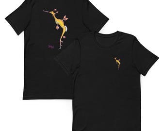 Weedy Sea Dragon Illustration Unisex T-Shirt