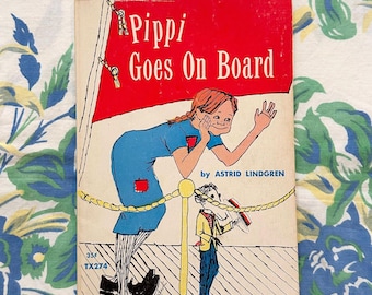 Pippi sube a bordo, libro Scholastic de 1966