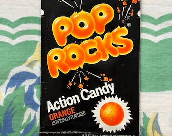 1970s Space Dust Sizzling Candy - Cosmic Cherry, Unopened 0.17oz