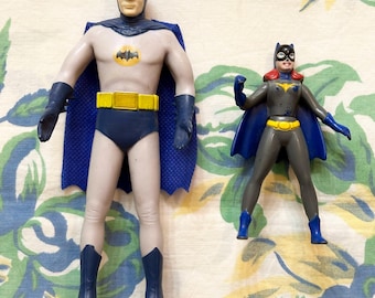 Batman Toy, Bendable Batman Classic TV series, Batgirl Toy, Batgirl figure, 1990s