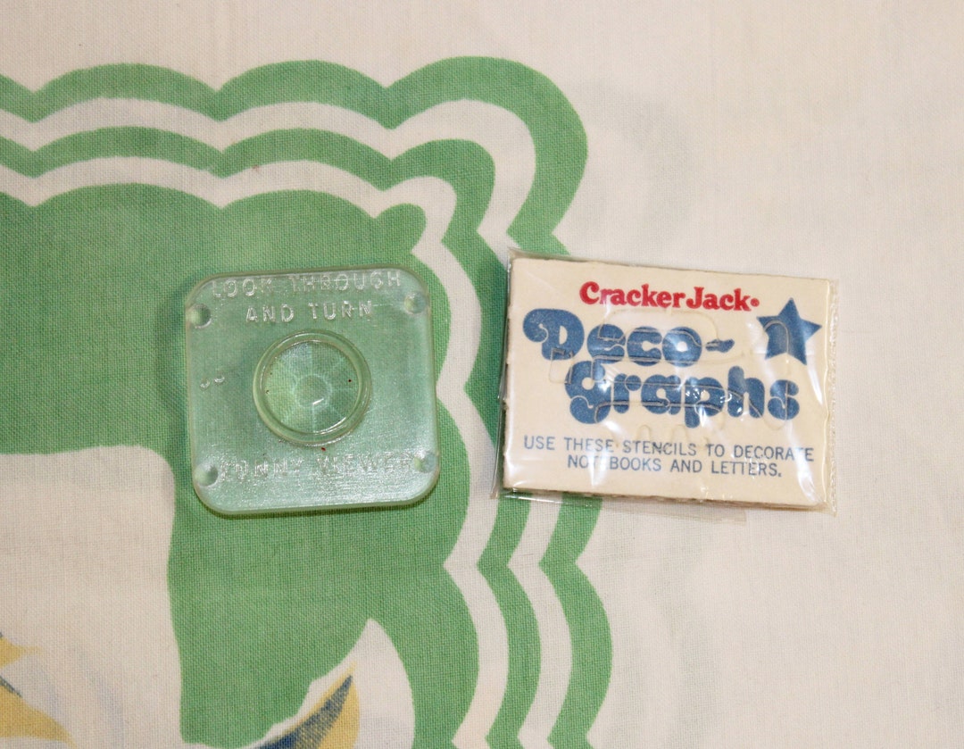Cracker Jack Prizes, Cracker Jack Toys, Funny Viewer, 1970s Etsy