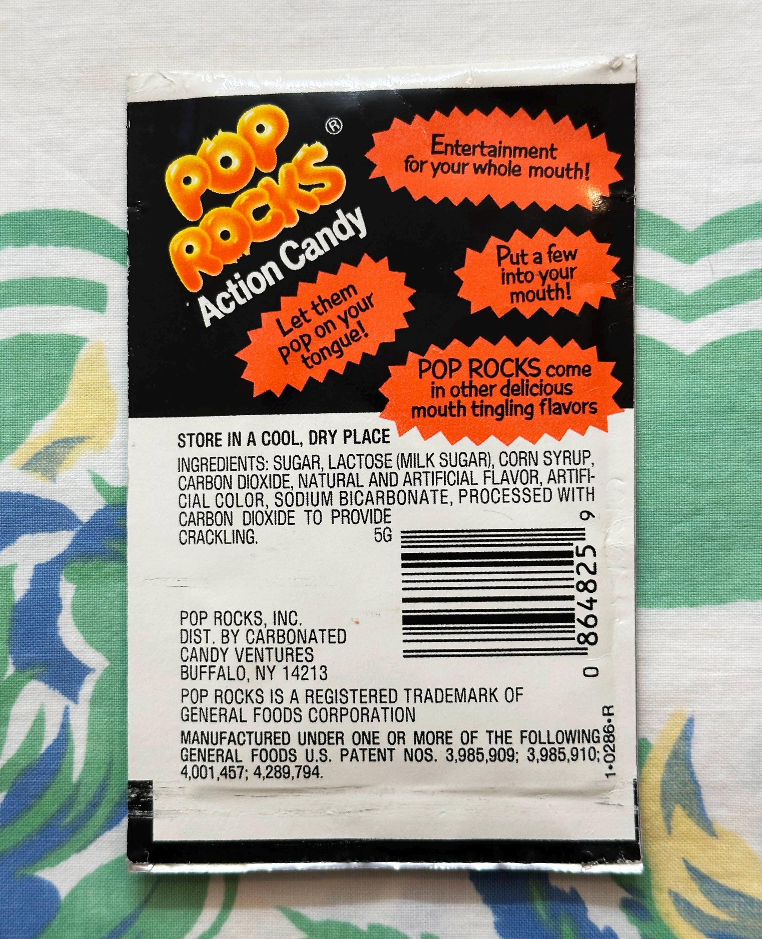 Pop Rocks, Original 80s Pop Rocks, Collectible Candy - Etsy