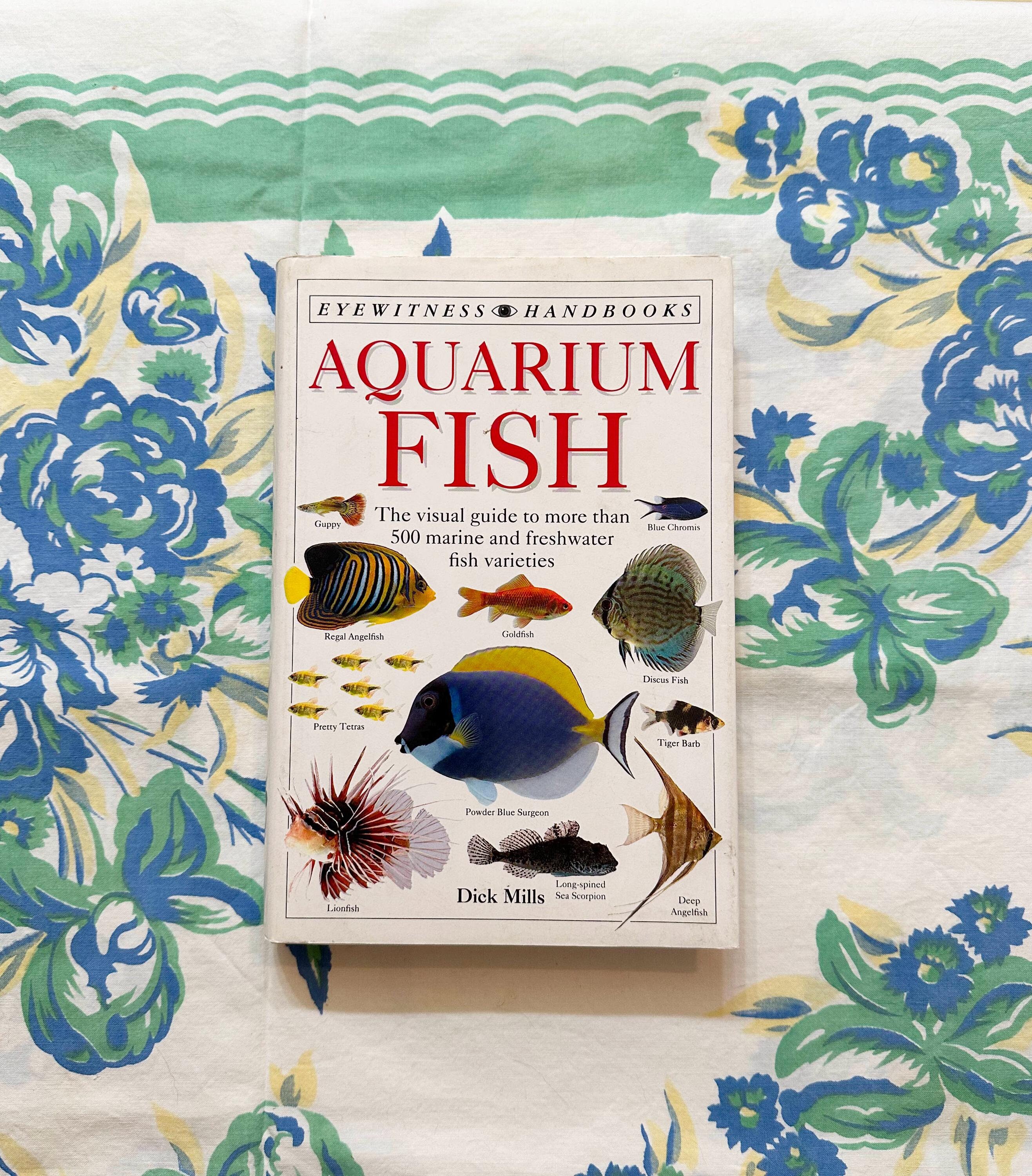 Aquarium Fish, Eyewitness Handbook, Fish Handbook, 1993 - Etsy