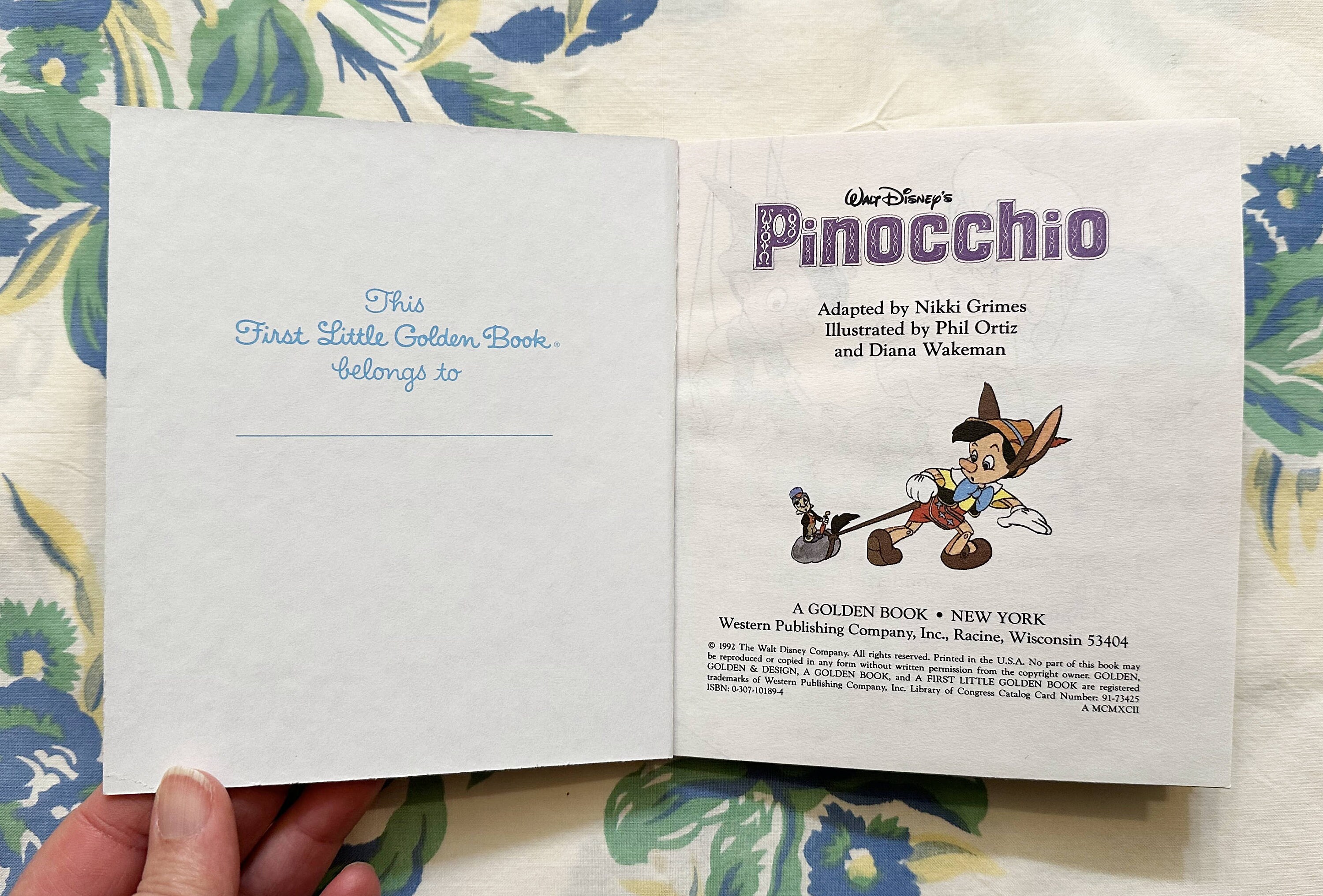 PINOCCHIO ピノキオ　ヴィンテージブック PInocchio ピノキオ ヴィンテージブック vintage book Walt