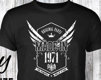 50th birthday, 50th birthday gifts for men, 50th birthday gift, 50th birthday tshirt, 1971, 50th birthday, gift, 1971, birthday, shirt, gift