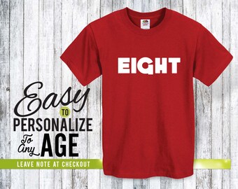 8 birthday, kids, gift for kids, kids gift, kids shirt, toddler shirt, shirt, kids shirt, personalized shirt, kid, birthday shirt, one