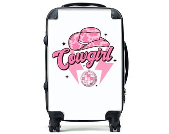 Cowgirl2 Luggage | Unique Travel Accessories | Carry On Luggage | Custom Suitcase | Personalized Suitcase l Carry-On I Unique Gift Idea
