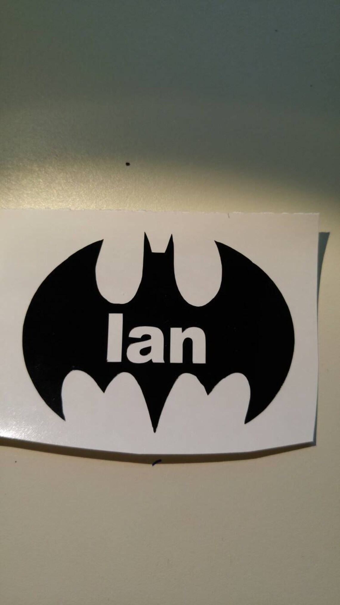 Batman Decal Permanent Vinyl Perfect for Yeti & Rtic Cups Etsy