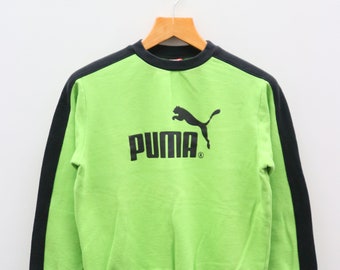 puma green sweater