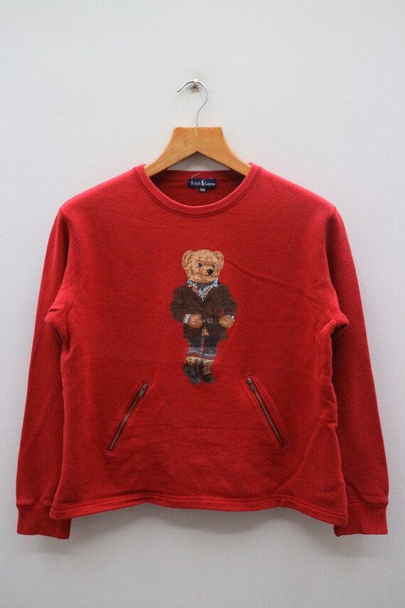 red polo pullover