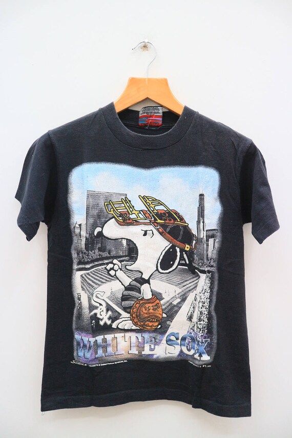 Vintage 1995 WHITE SOX Snoopy MLB Major League Bas