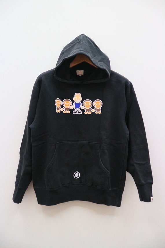 a bathing ape black hoodie
