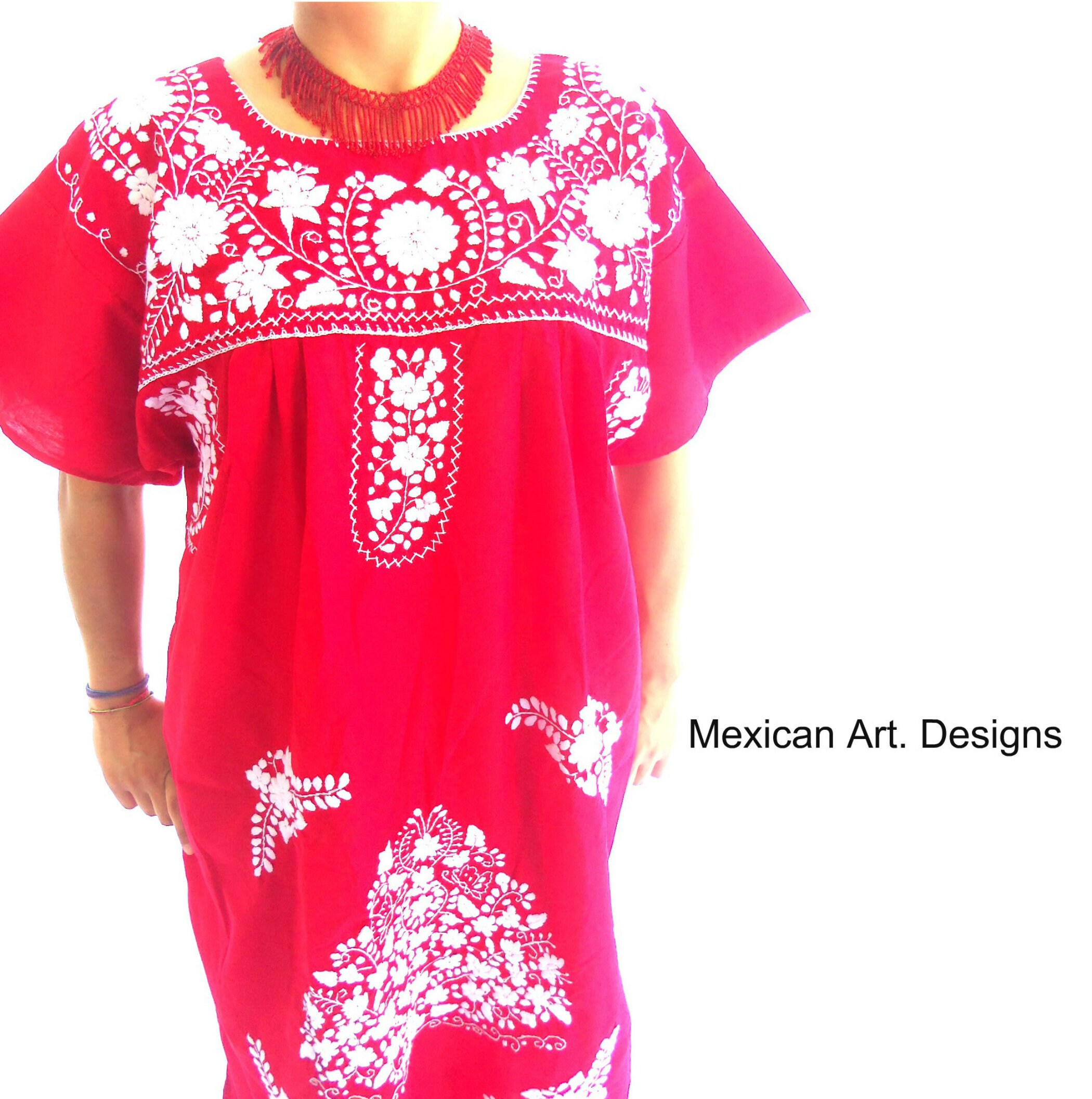 red gypsy dress