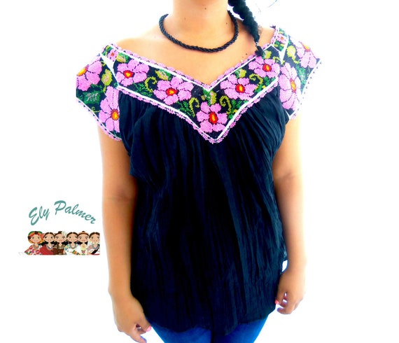 Blusa de Chaquira bordada a mano Blusa Huichol Blusa para - Etsy España Blusa de Chaquira bordada a mano Blusa Huichol Blusa para - Etsy España