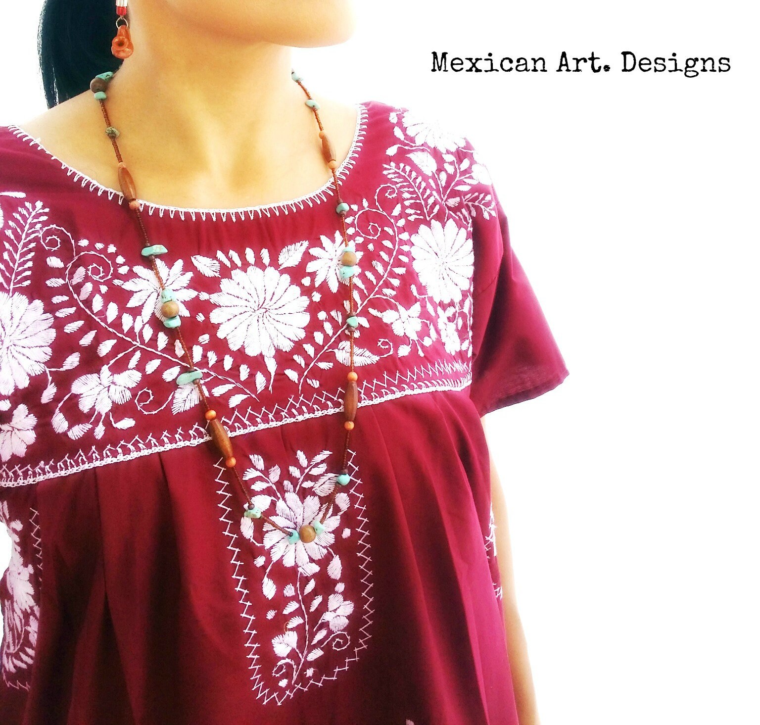 mexican boho dress