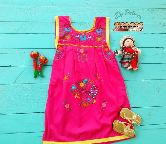 Vestido Niña Bordado Mexicano on Sale, UP TO 53% OFF | www.apmusicales.com
