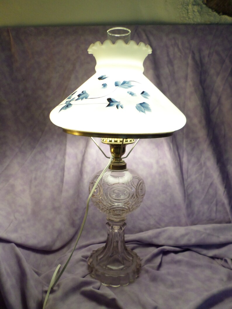 Electrified Oil Lamp 24 Tall