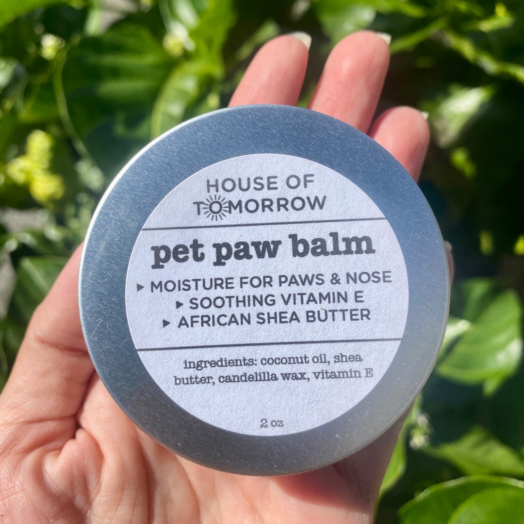 Pet Balm Paw Salve Dog Balm With Shea Butter Coconut Oil Etsy