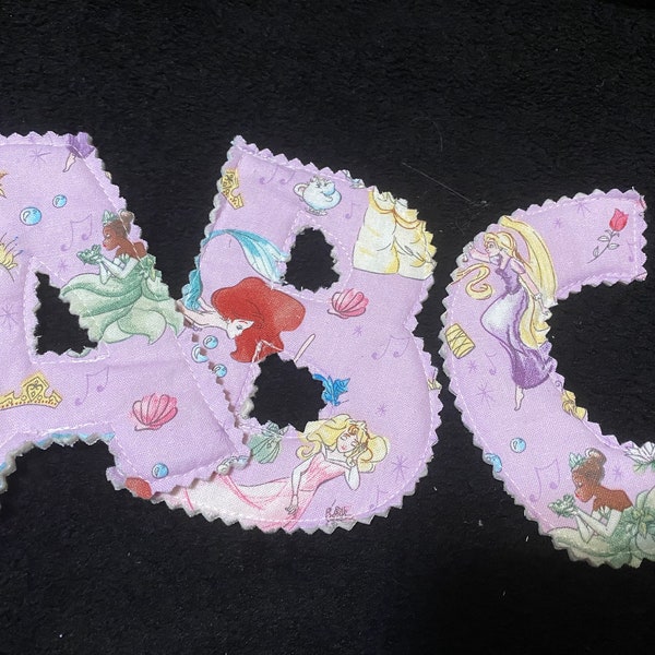 Fabric Alphabet - Etsy