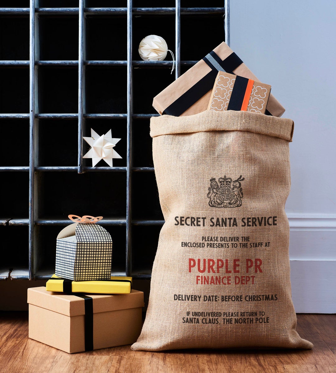 Personalized Santa Sack - Custom Name Christmas Gift Bag