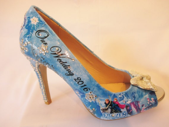 personalised wedding shoes