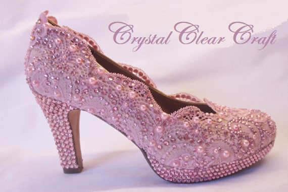 pink special occasion shoes