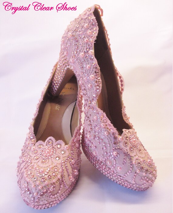 pink special occasion shoes