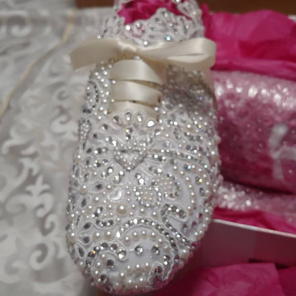 sparkly trainers for wedding