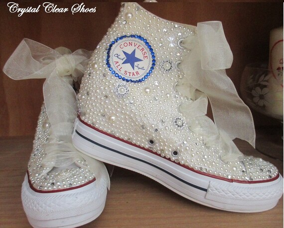 wedding converse hi tops