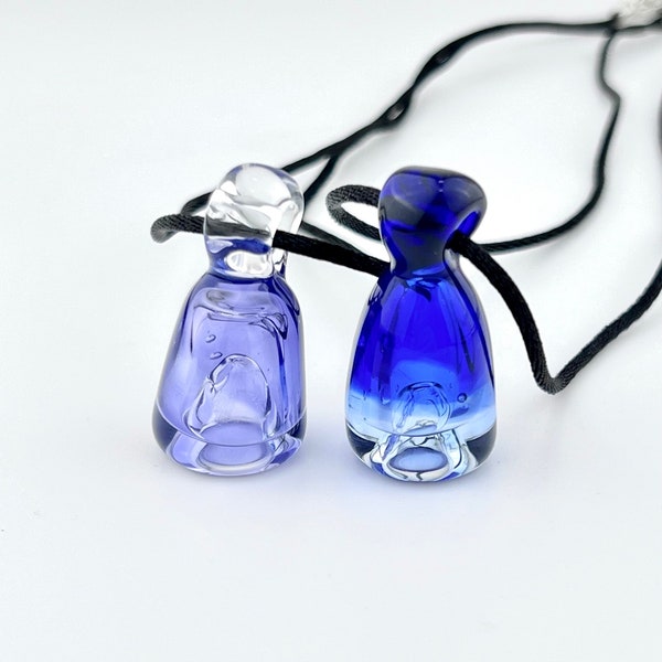 Essential Oil Diffuser Pendant - Custom Made to order handmade glass essential oil pendant | Essential Oil Necklace | Glass Pendant