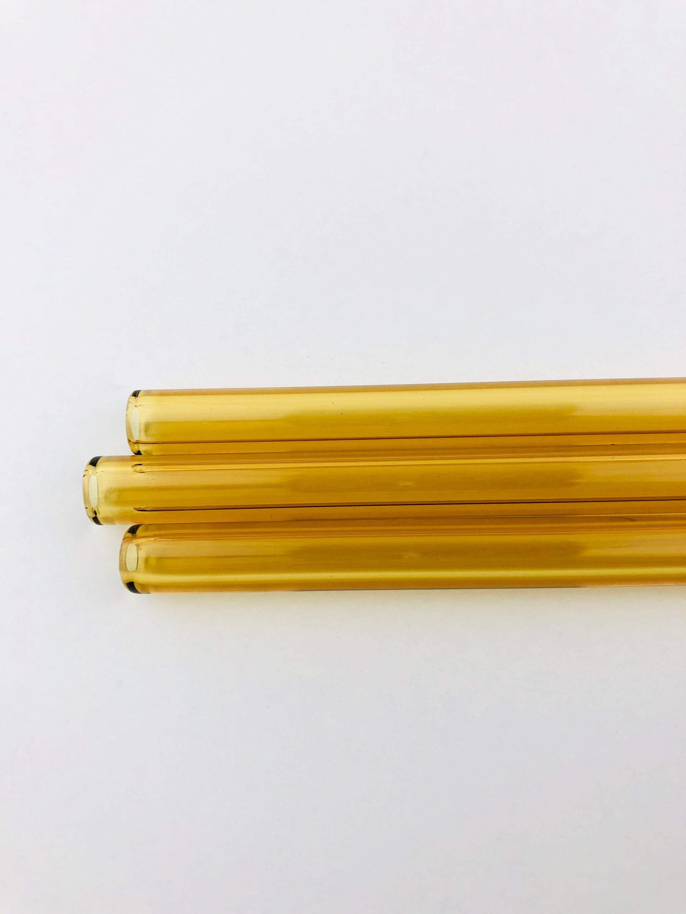 Yellow GLASS STRAW - Yellow Straws | Reusable Straws | Eco Friendly ...