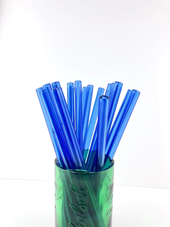 Reusable Glass Drinking Straws Wholesale Bent Glass Straws Multi color