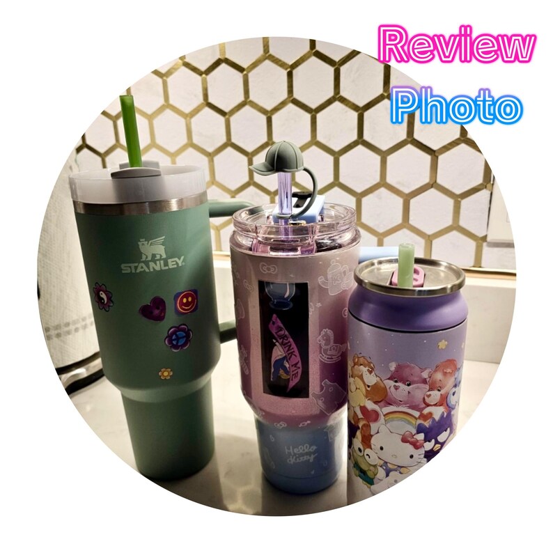 Colored Glass Straw : Handmade, Reusable Choose Color and Length image 8