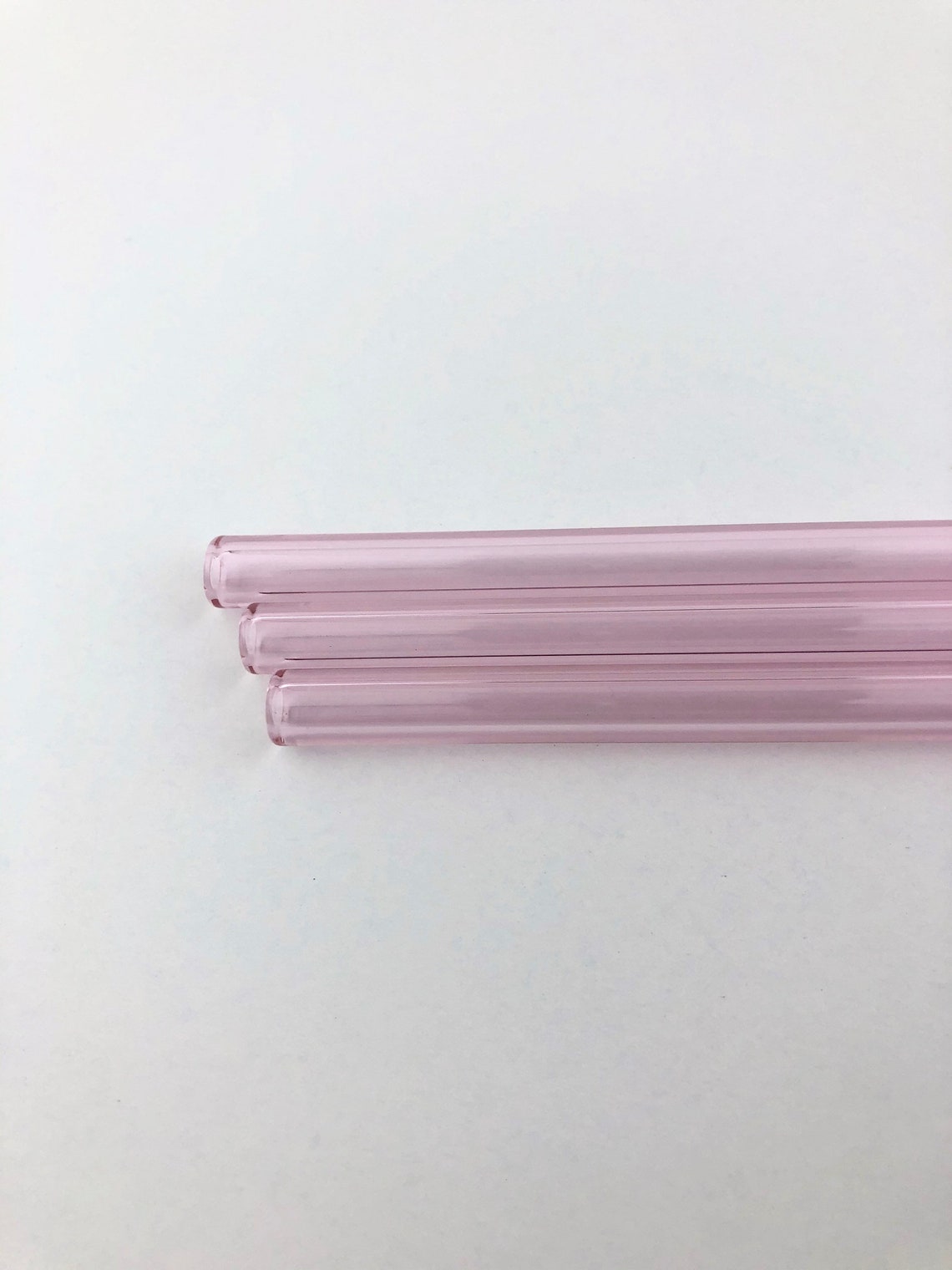 Wholesale Pink GLASS STRAWS Wholesale Straws Reusable Etsy