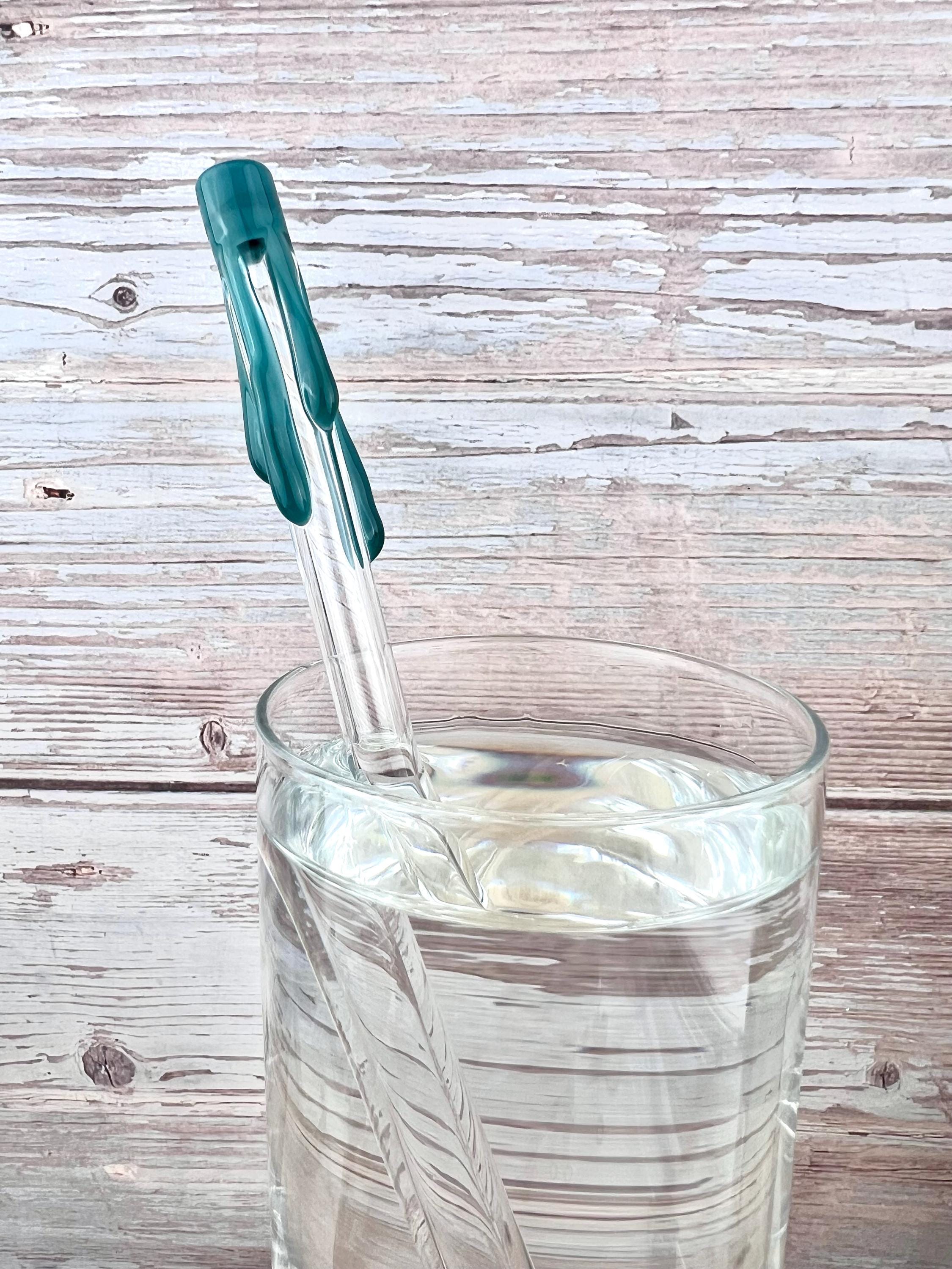 Drip Tip Glass Straw: Handmade Reusable Straw, Custom, Made to Order - Etsy
