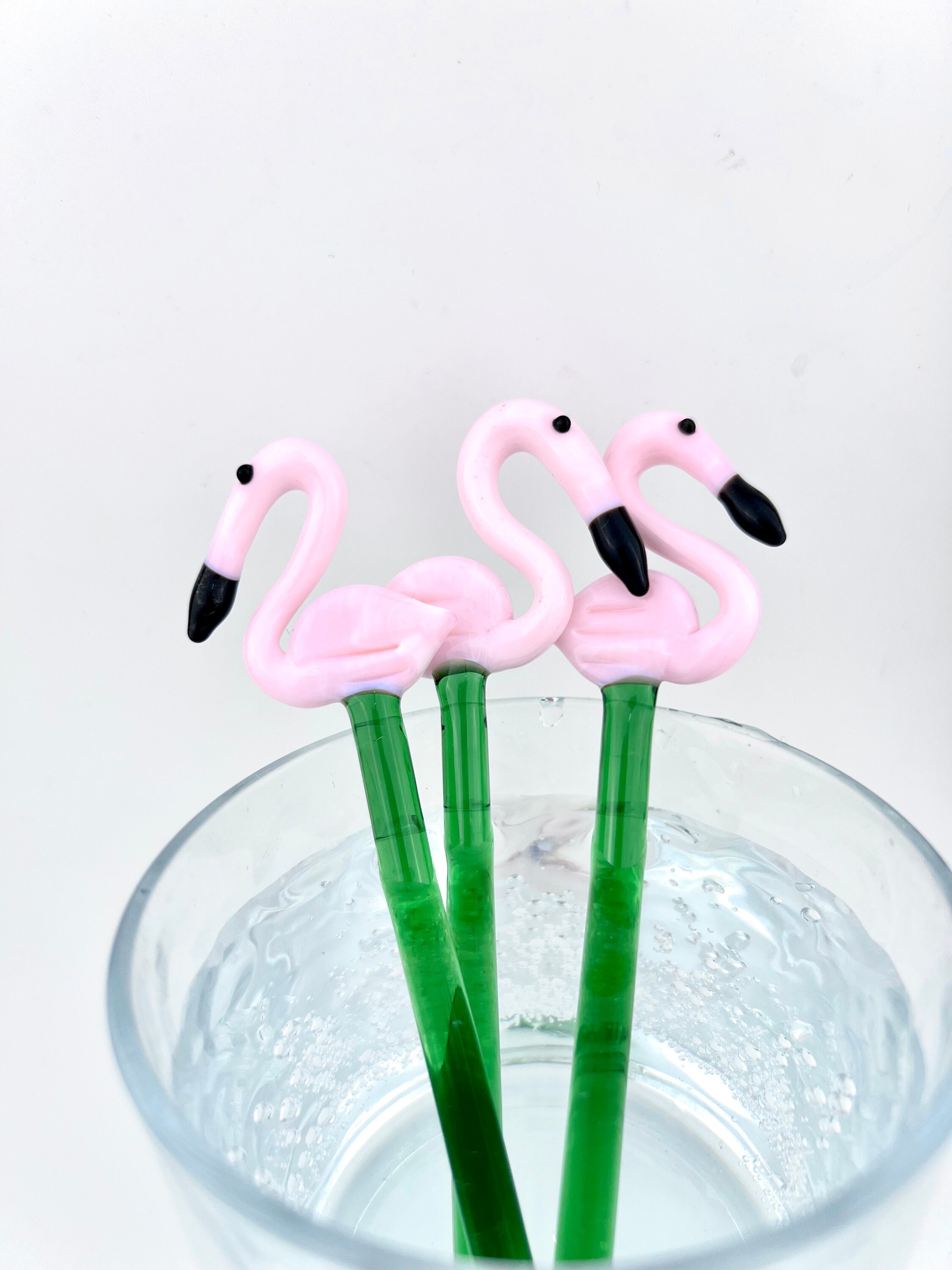 12 Flamingo Rührstäbchen – Lustige & Bunte Rührstäbchen Für Getränke, Wiederverwendbar & Perfekt Für Partys