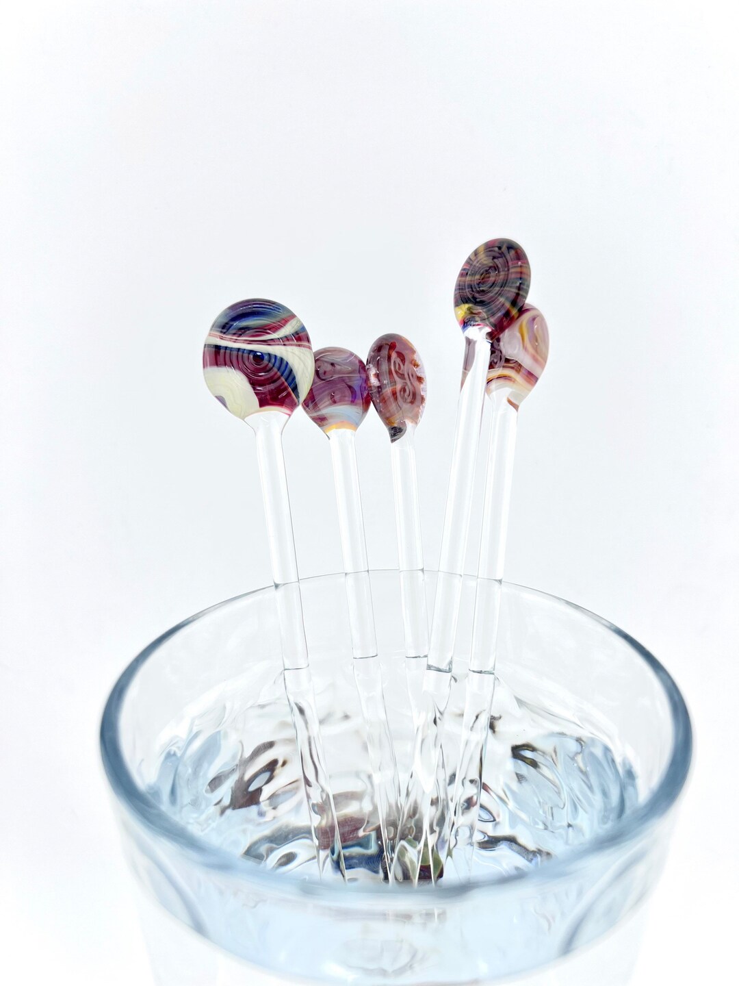 Glass Stir Stick Drink Stirrers Custom Stir Sticks Glass Stir Sticks Handmade Stir Sticks