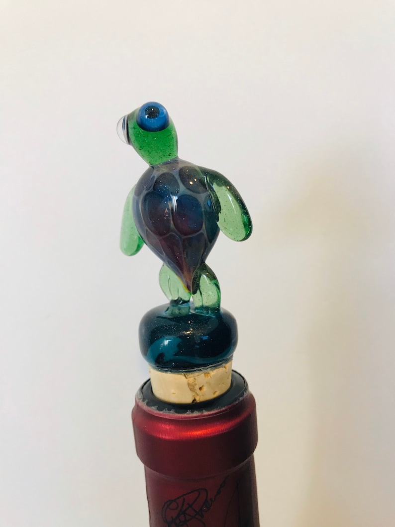 Faire Une Tortue Avec Bouchon De Champagne Bouchon de bouteille de tortue fr Bouchon de vin de tortue | Etsy
