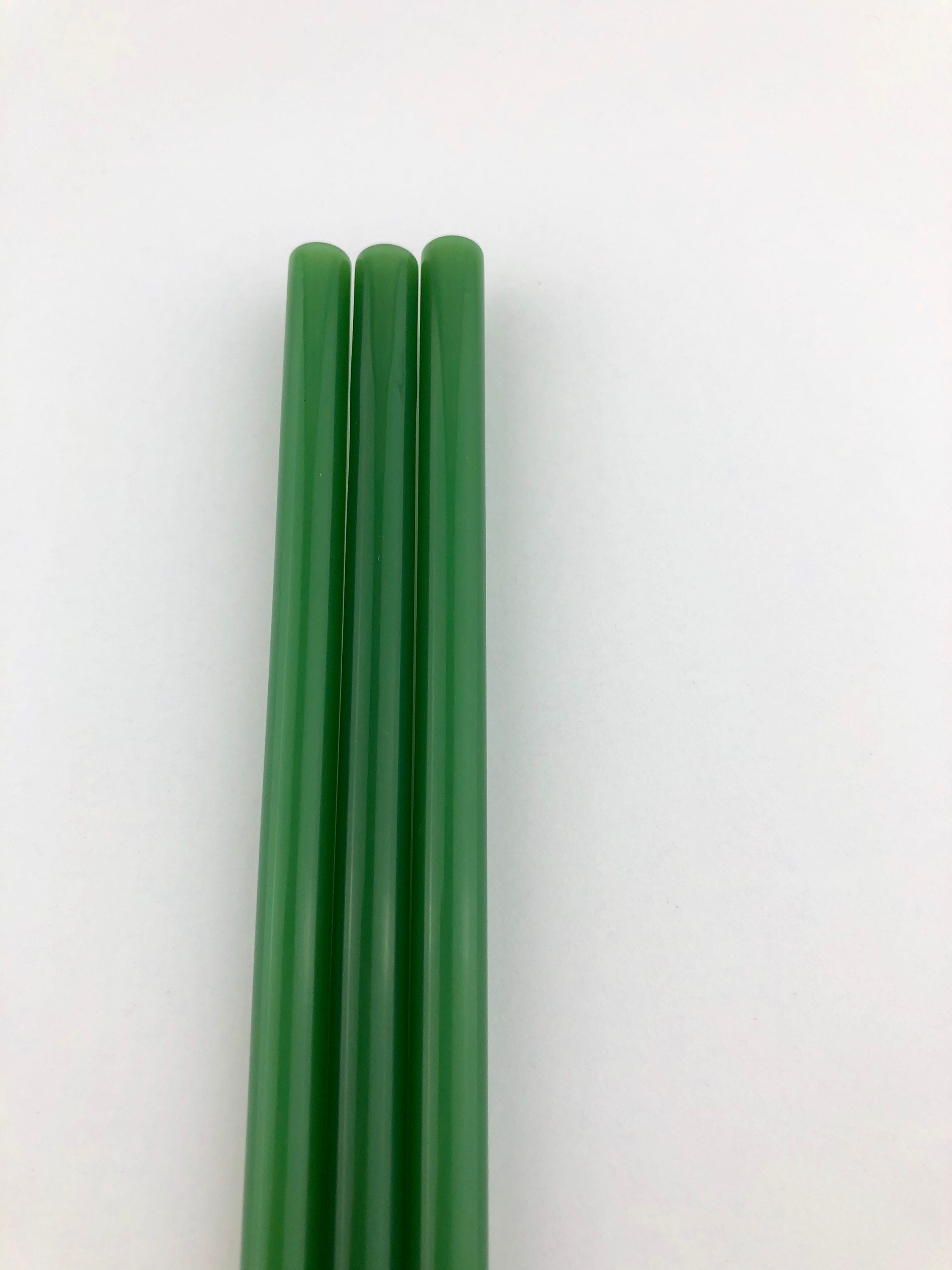 Opaque Green GLASS STRAW - Green Straws | Reusable Straws | Eco ...