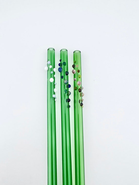 Reusable Glass Straws (4-Piece Set)