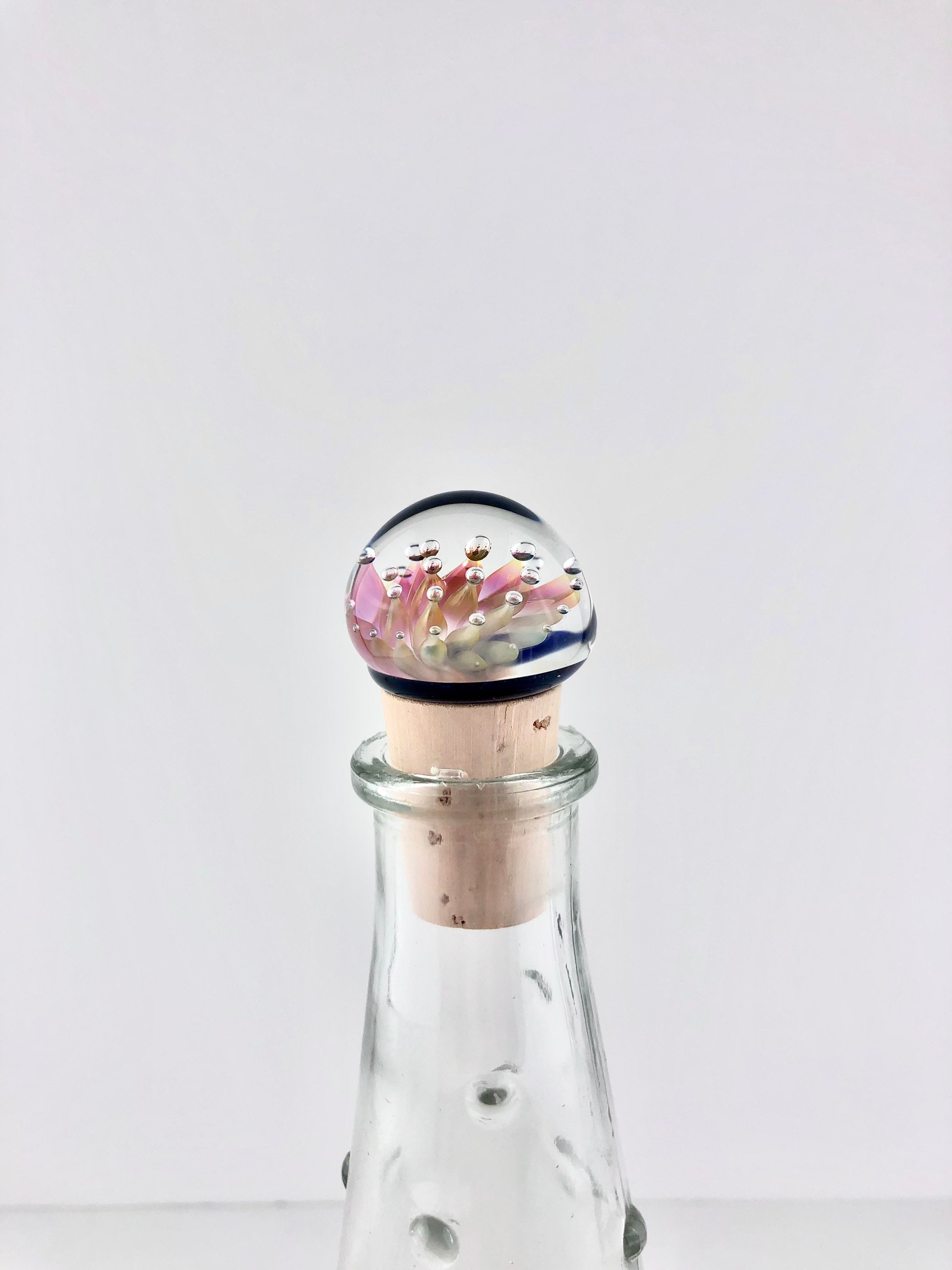 Tapones Para Botellas De Vino Con Diseño De Flamingos