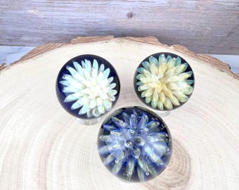 Custom Glass Bubble Trap Marble: Handmade To Order