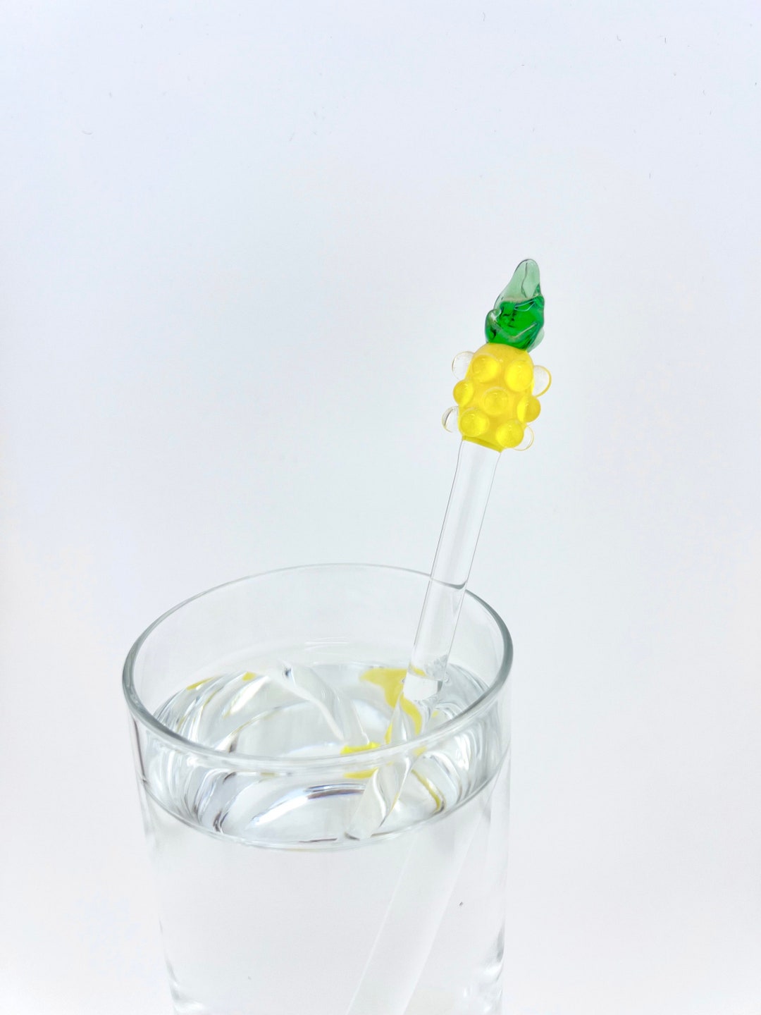 Glass Pineapple Stir Stick Drink Stirrers Custom Stir Sticks Glass Stir