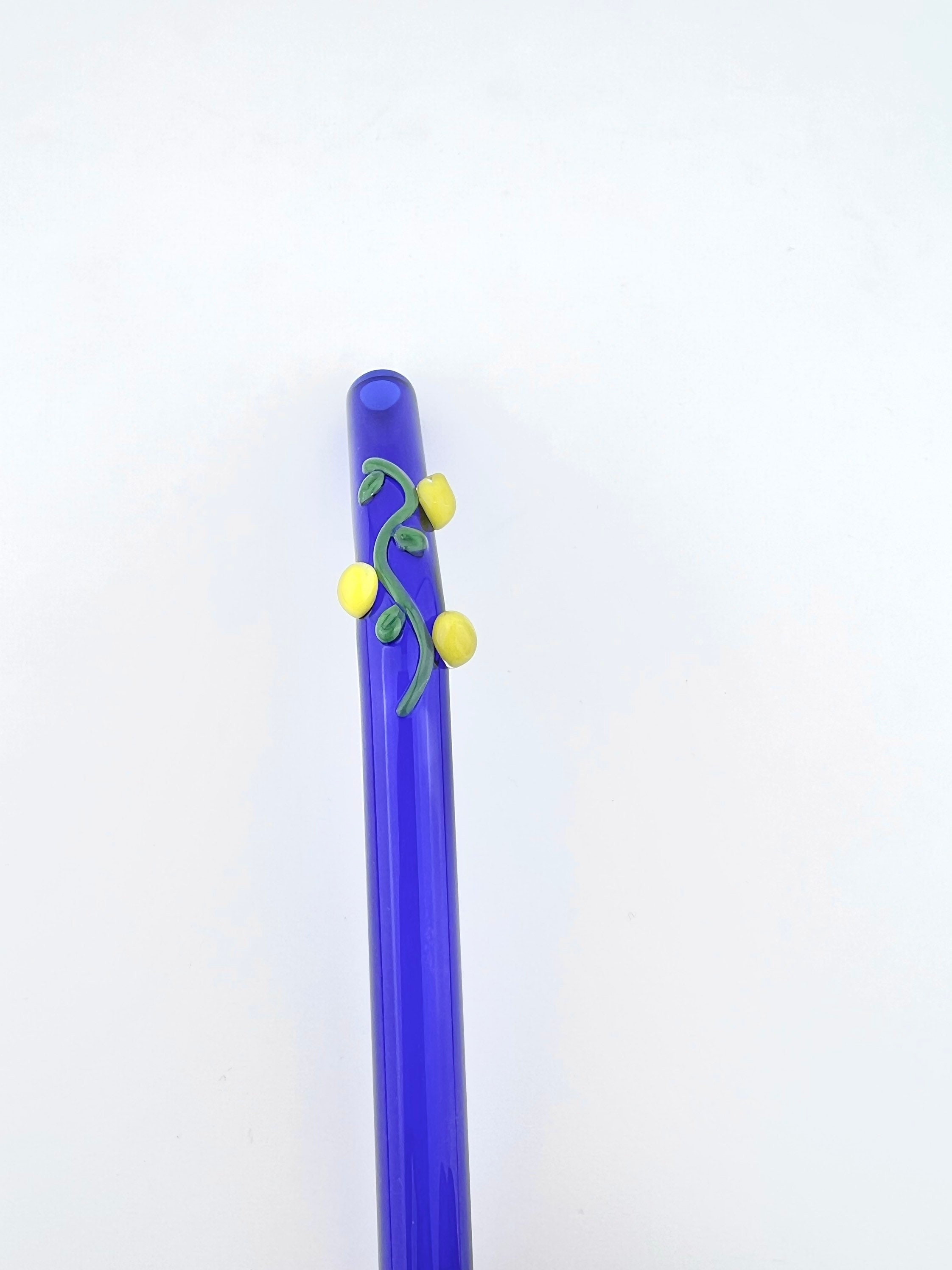 Reusable Straws - Aqua Blue & Clear Glass - Last Straw – totally