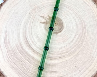 Handmade Glass Bamboo Drink Stir Sticks: Custom Cocktail Swizzle Sticks