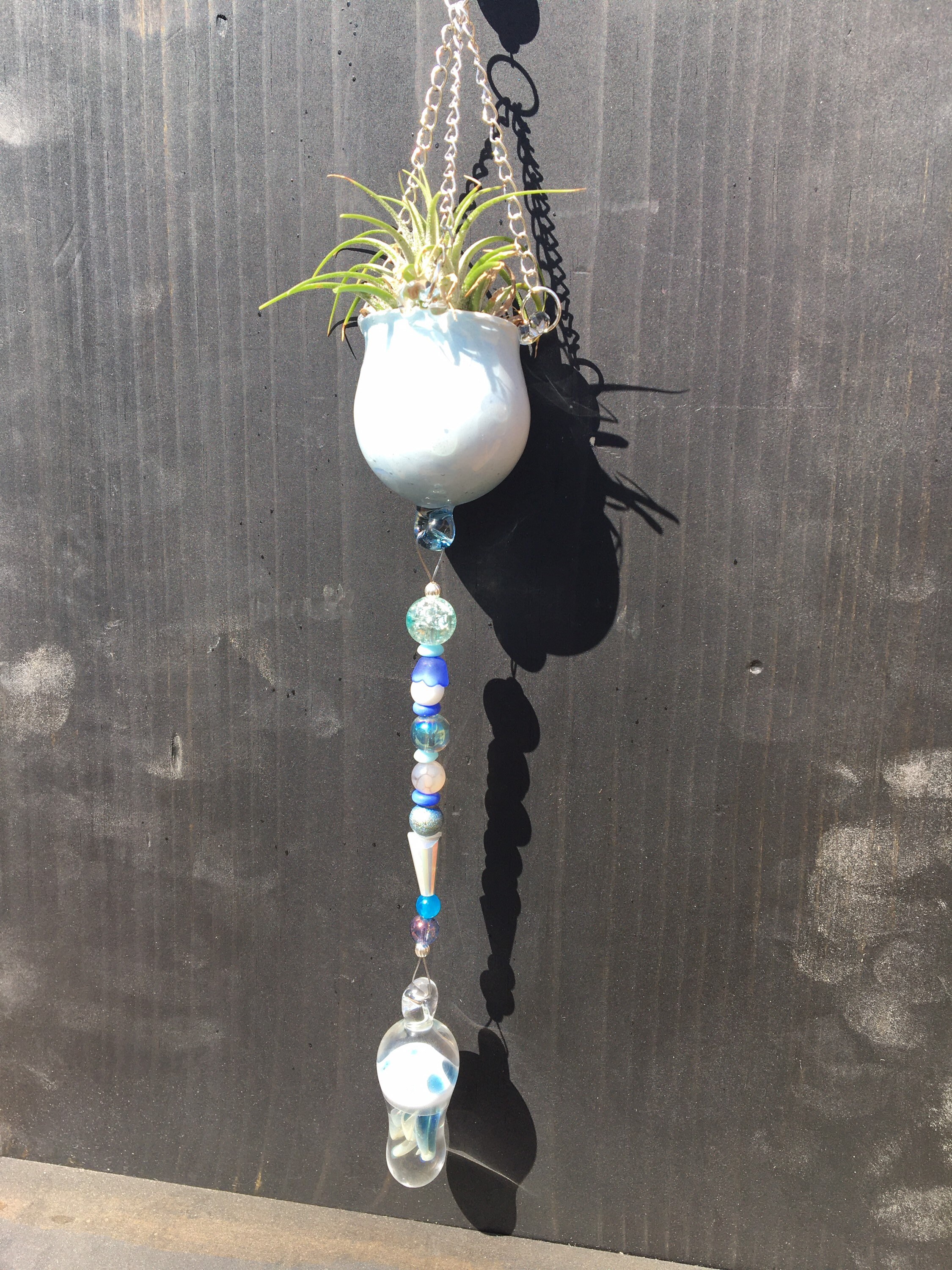 Air Plant Suncatcher Handmade Air Plant Decor Sun Catcher with