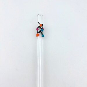 Christmas Lights Glass Straw: Custom Reusable Straw, Made to Order - Etsy